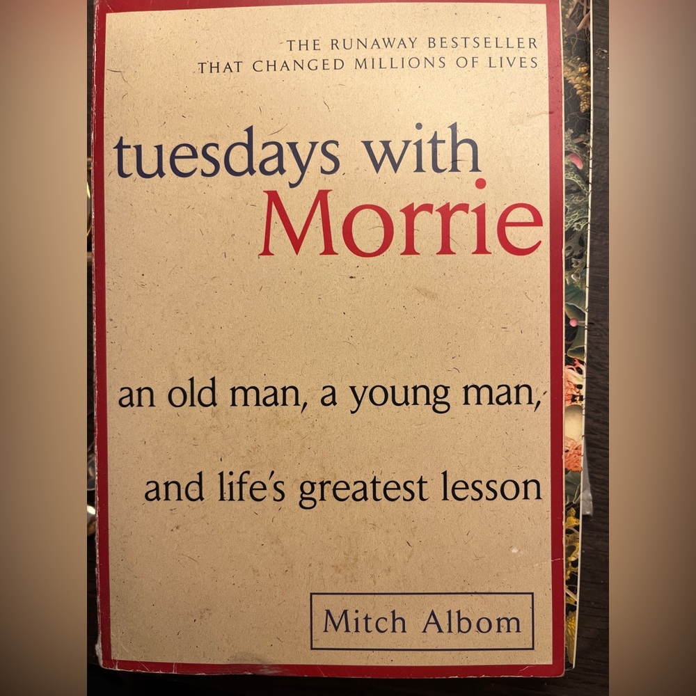 Tuesdays with Morrie Book